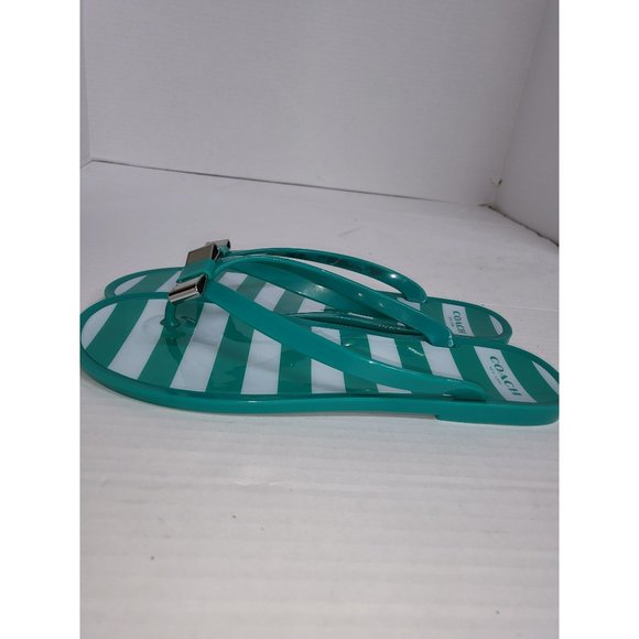 Women's Coach Flip Flops SIze 7 - Picture 3 of 8